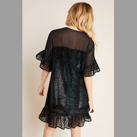 Anthropologie Amadi Lucinda Textured Tunic Dress NWT - Picture 2 of 12